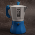 'Azure Wave' Moka Pot | Espresso Maker 300ml (6 cups)