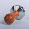 58mm Espresso Tamper with Ergonomic Wooden Handle - Premium Stainless Steel Coffee Tool