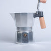 'Crema' Moka Pot | Dual-valve Espresso Maker 100ml (2 cups) - BrewTazza