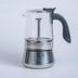 'Crystal Vision' Moka Pot | Espresso Maker 300ml (6 cups) - BrewTazza