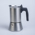 'Stainless Elegance' Moka Pot | Espresso Maker 200ml (4 cups) - BrewTazza