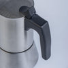 'Stainless Elegance' Moka Pot | Espresso Maker 200ml (4 cups) - BrewTazza