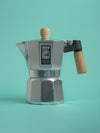 'Crema' Moka Pot | Dual-valve Espresso Maker 100ml (2 cups) - BrewTazza