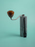 ‘Grindsmith’ Manual Coffee Grinder | Sleek Silver - BrewTazza