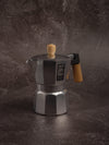 'Crema' Moka Pot | Dual-valve Espresso Maker 100ml (2 cups) - BrewTazza