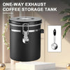 'Aroma Vault' Stainless Steel 500g Coffee Canister - BrewTazza