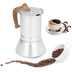 'Travel Edition' Moka Pot | Espresso Maker 300ml (6 cups) - BrewTazza